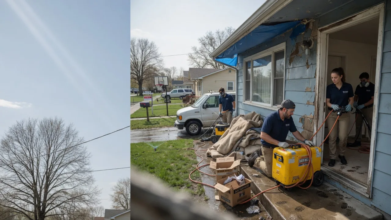 Basement Flood Cleanup in Ovalo, TX near me